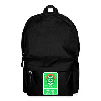 Geisha Japanische Grafik - Rucksack - Schwarz - Vorne