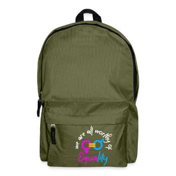 Equality - Backpack - olive green - Front