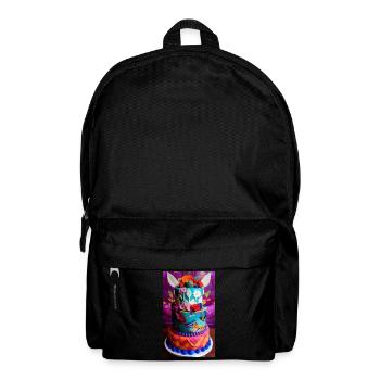 Great cake for celebrating - Backpack - black - Front