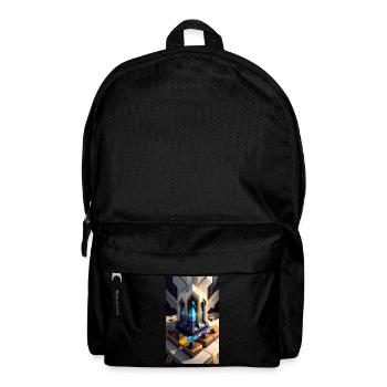 Galactic Patterns - Backpack - black - Front