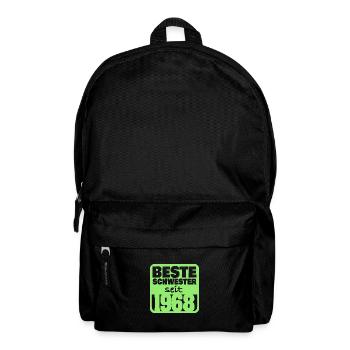 Geschwister 1968 - Rucksack - Schwarz - Vorne