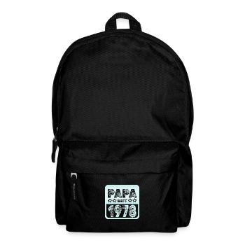 seit 1978 - Rucksack - Schwarz - Vorne