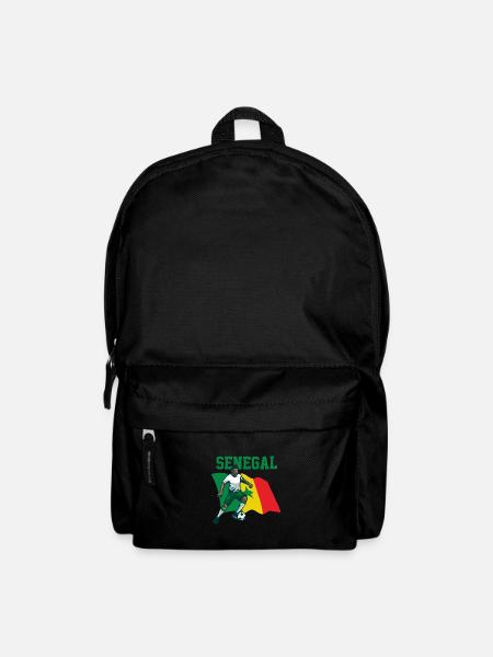 Sénégal Afrique Idée cadeau - Sac à dos - noir