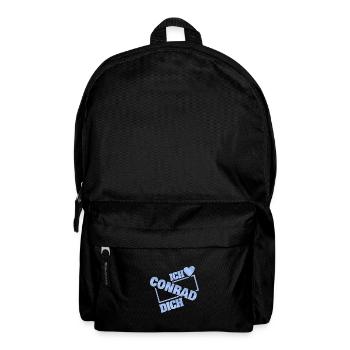 Geschenk für Conrad - Rucksack - Schwarz - Vorne
