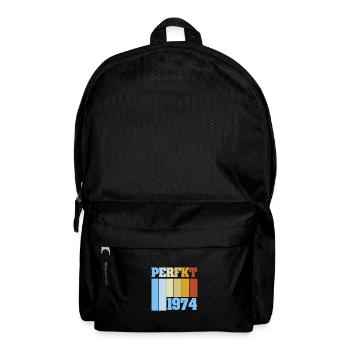 Einzigartig 1974 - Rucksack - Schwarz - Vorne