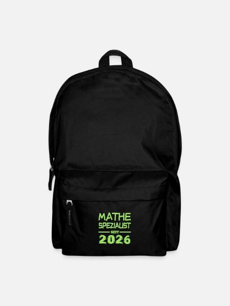 Mathespezialist 2026 - Rucksack - Schwarz