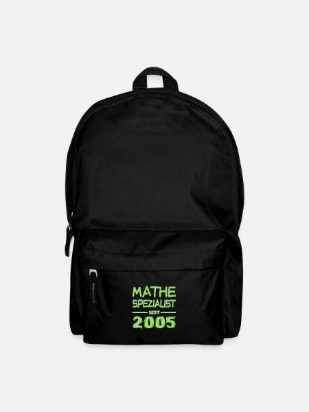 Mathe 2005 - Rucksack - Schwarz