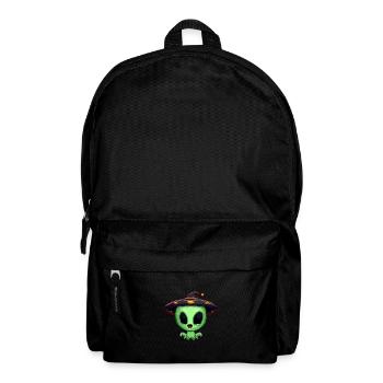 Halloween Alien : Le porteur du chapeau de sorcière - Sac à dos - noir - Devant
