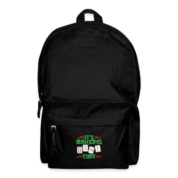 Cadeau pour les fans de Mahjong - Sac à dos - noir - Devant