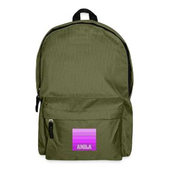 Maiden's name Amila - Backpack - olive green - Front