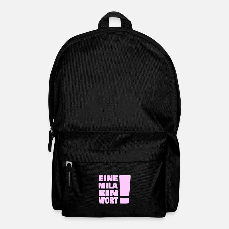 Geschenk für Mila - Rucksack - Schwarz