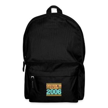 2006 2006 - Rucksack - Schwarz - Vorne