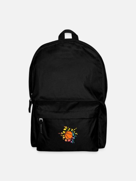 Basketballspieler Basketball - Rucksack - Schwarz