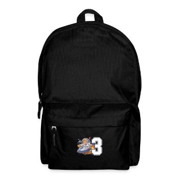 3rd Birrdday Astronaut Space Adventure for Boys - Rucksack - Schwarz - Vorne