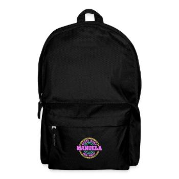 Mutter Manuela - Rucksack - Schwarz - Vorne