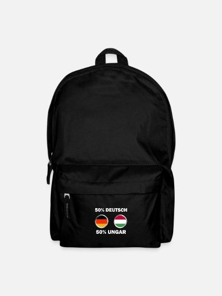 Deutsch Ungarn Ungar Deutscher - Rucksack - Schwarz