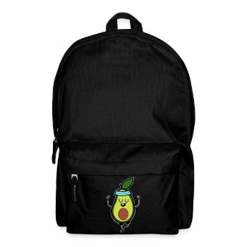 Avocado Meditation Yoga - Backpack - black - Front