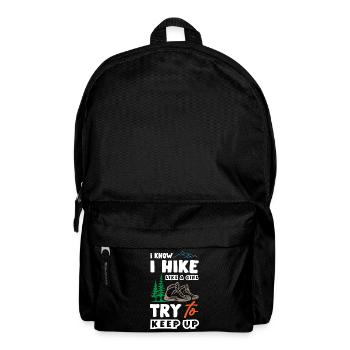Hike Girls - Rucksack - Schwarz - Vorne