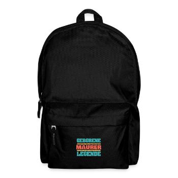 Bricklayer - Backpack - black - Front