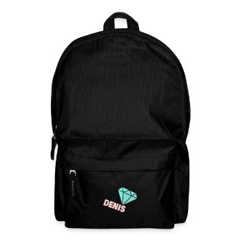 Geschenk für Denis - Rucksack - Schwarz - Vorne