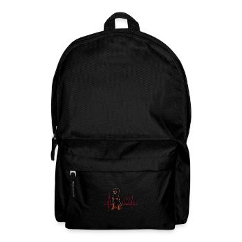 Heartbeat Gift for Dogs - Backpack - black - Front