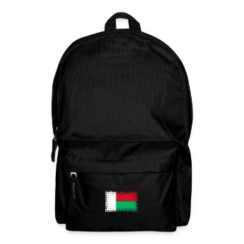 Drapeau de Madagascar - Sac à dos - noir - Devant