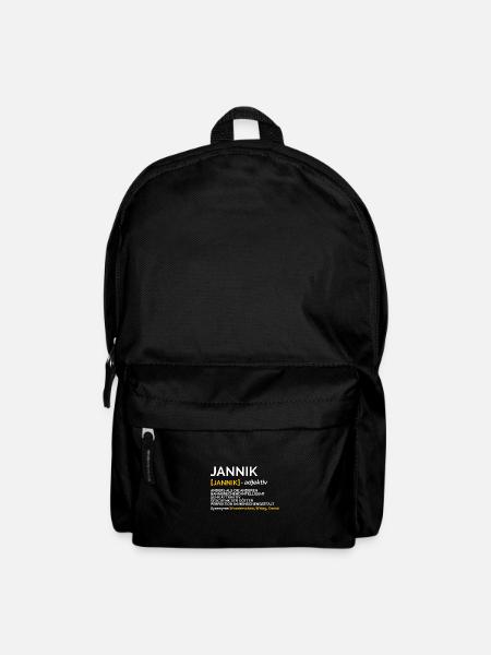 Jannik - Rucksack - Schwarz