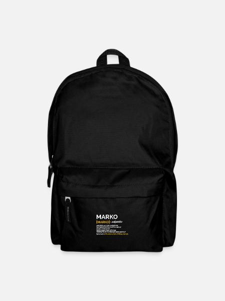 Marko - Rucksack - Schwarz