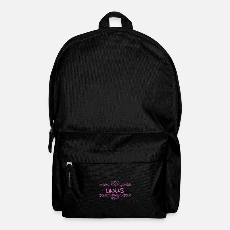 Prénom Linus - Sac à dos - noir