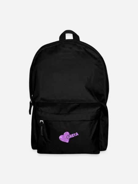 Prinzessin für Greta Krone Krönchen - Rucksack - Schwarz