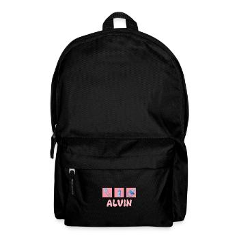 Schnuller Alvin - Rucksack - Schwarz - Vorne