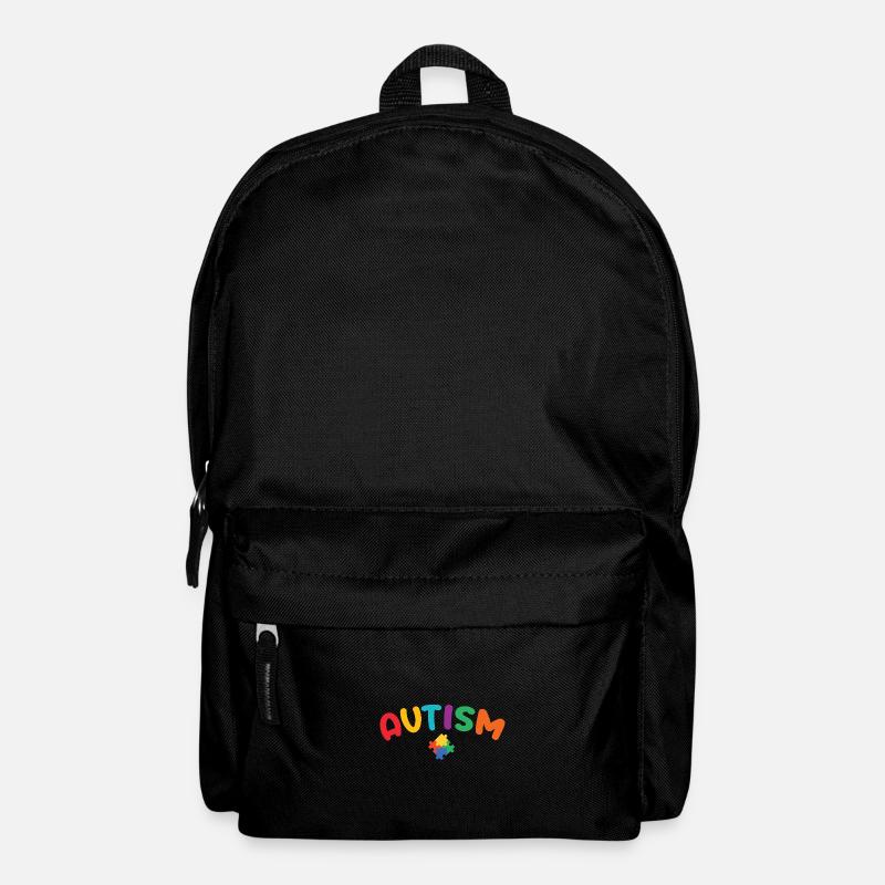 Autismus - Rucksack - Schwarz