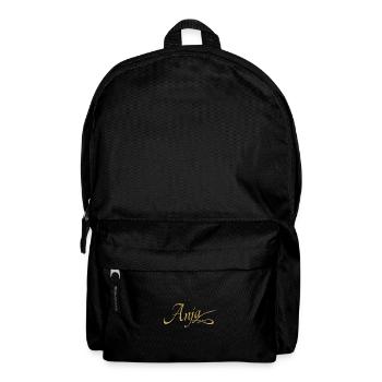 Vorname von Anja - Rucksack - Schwarz - Vorne