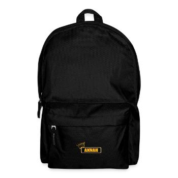 Nom Annah - Sac à dos - noir - Devant
