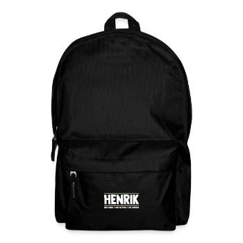 Henrik - Rucksack - Schwarz - Vorne