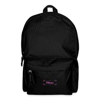 Aron als Name - Rucksack - Schwarz - Vorne