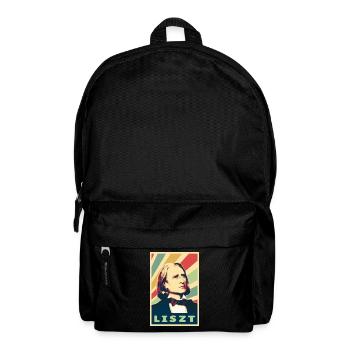 Franz Liszt Vintage Farben - Rucksack - Schwarz - Vorne