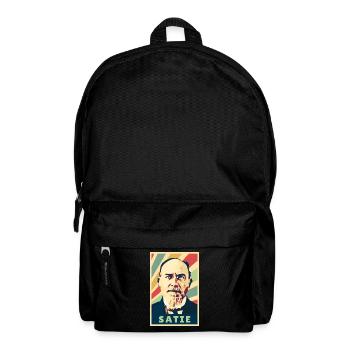 Eric Satie Vintage Farben - Rucksack - Schwarz - Vorne