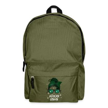 Afrikanische Union - Rucksack - Olivgrün - Vorne