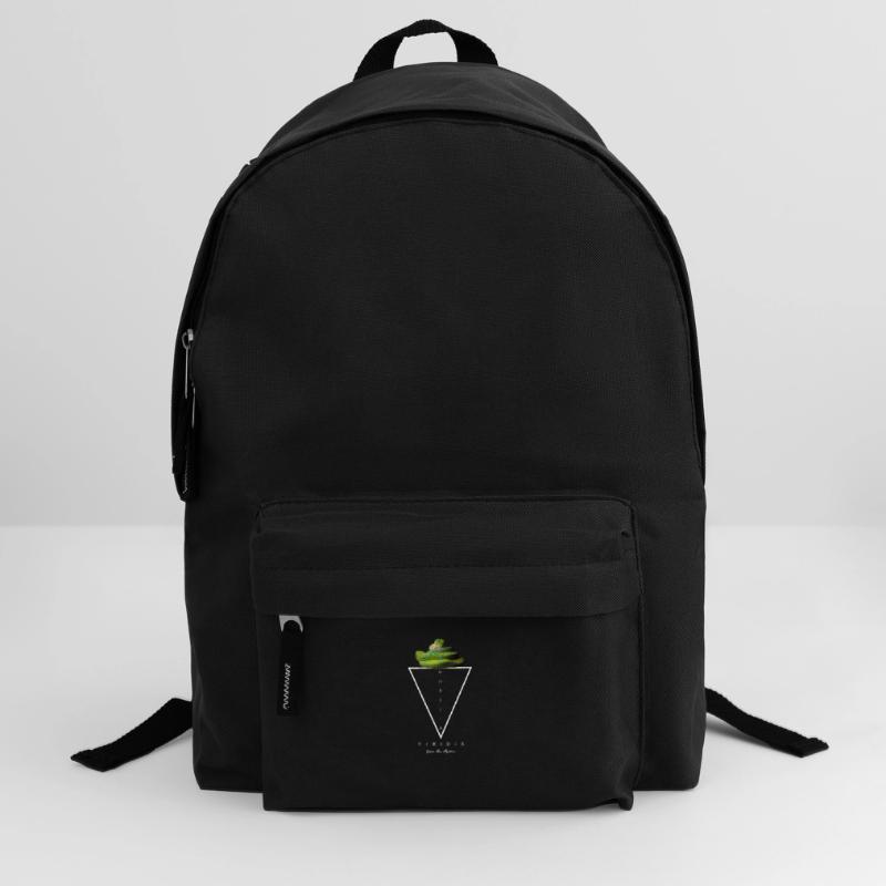 Grüner Baum Python Modern Geometric Rucksack