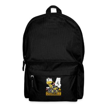I'm 4 & Crushing It 4th Birthday Boys Excavator - Backpack - black - Front