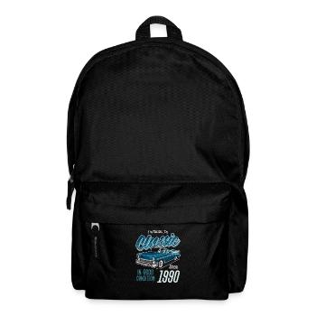 I'm Not Old I'm Classic Car Vintage Born In 1990 - Backpack - black - Front