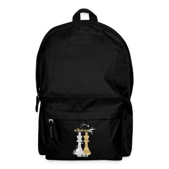 Chess, King - Backpack - black - Front