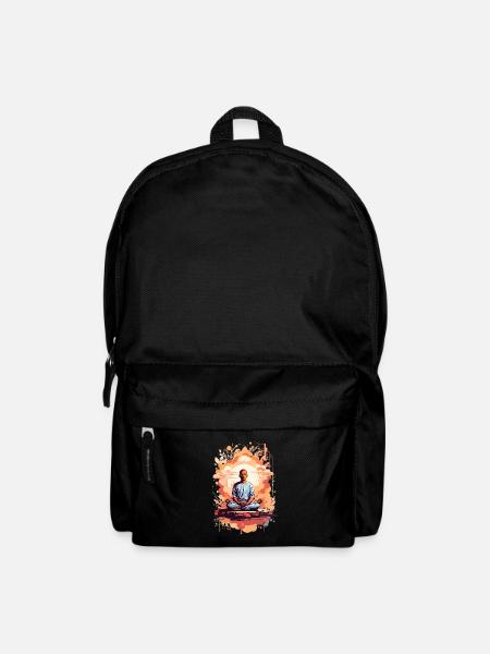 Meditationsübung - Rucksack - Schwarz