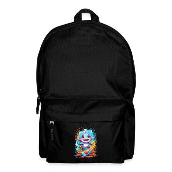 Requin - Sac à dos - noir - Devant