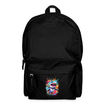 Requin - Sac à dos - noir - Devant
