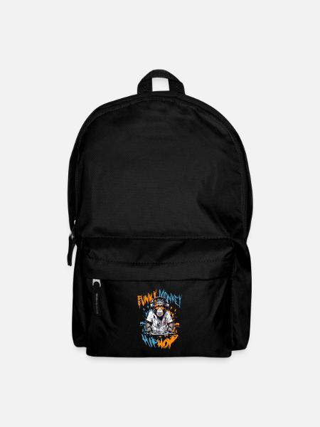 Monkey Hip Hop - Backpack - black