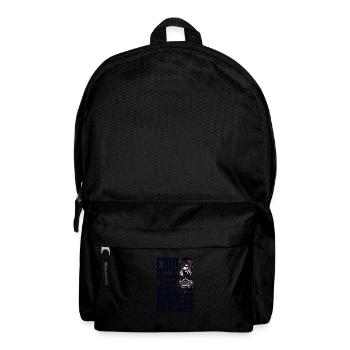 Emo Wonderland Where Sadness Meets Santa Emocore - Rucksack - Schwarz - Vorne