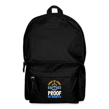 Cryptocurrency AI & Crypto Enthusiast Blockchain - Rucksack - Schwarz - Vorne