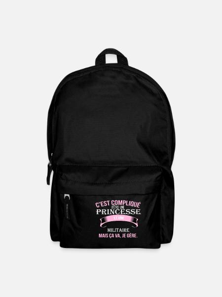 Militaire - Sac à dos - noir